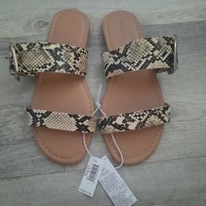 Snakeskin Sandals
